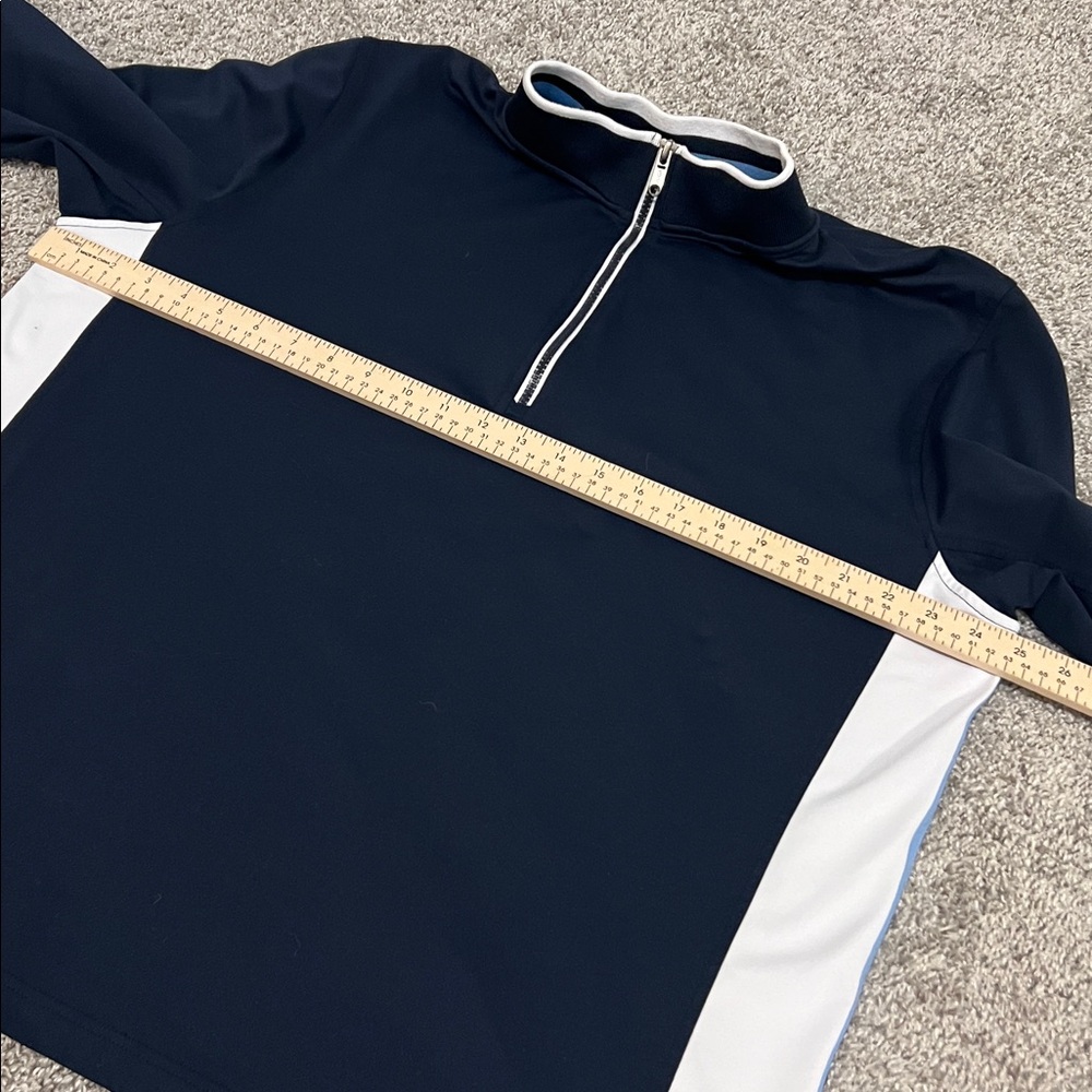 VUGA Men’s Navy Blue 1/4 Zip Pullover – Size XL Golf Quarter Zip jacket top - Picture 12 of 16